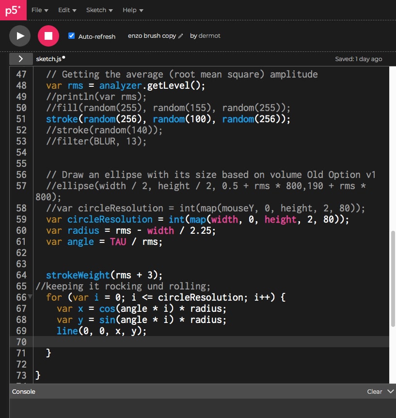 radiate_Enzo_btm radiate code bottom section